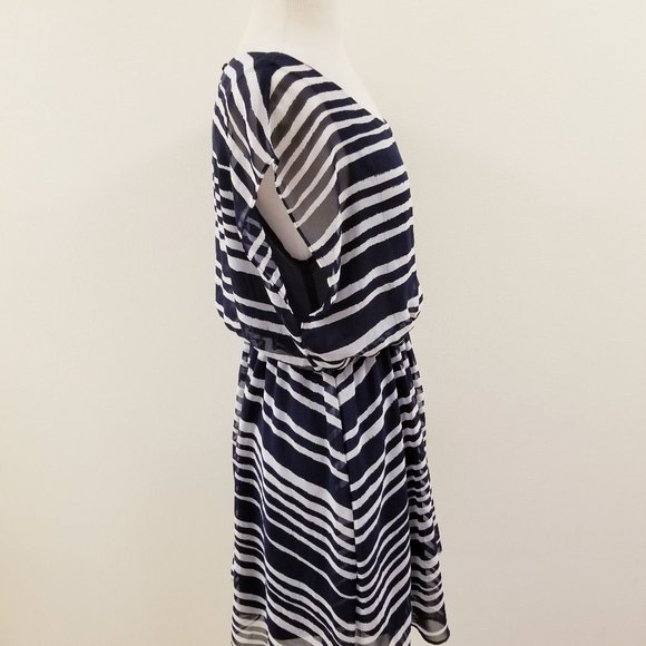 💖3 for $10  - LUSH Navy & White Stripe Dress - XL - Picture 11 of 14